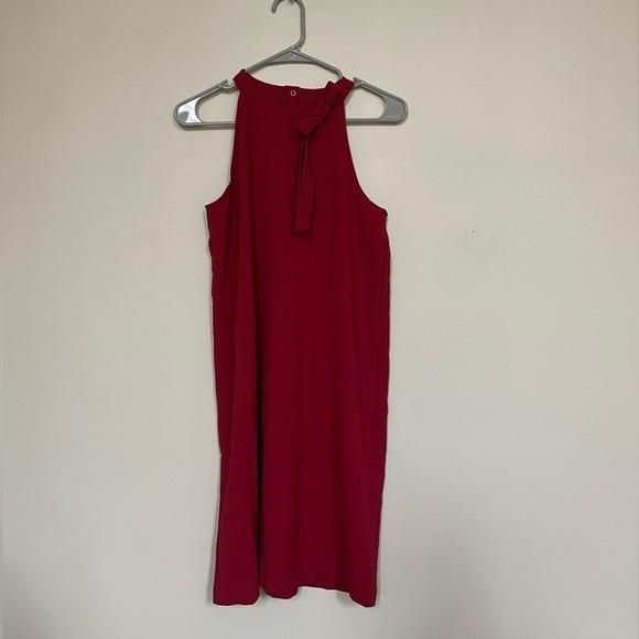 NWT - MudPie Bobbi Bow Dress - Red - Size: Small - Picture 3 of 3